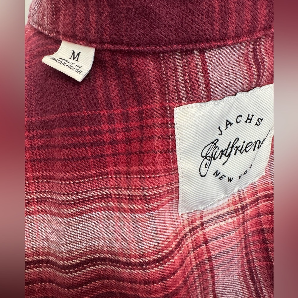 Upcycled Smokey the Bear Flannel Jacket #225 - Picture 4 of 4